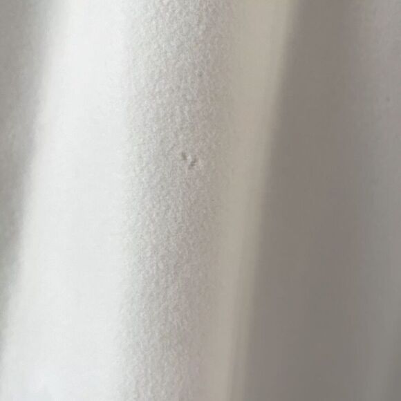 Talbots Coat Jacket Women 2P Wool Blend Cream Ivory Full Zip Ribbed Knit Lined - Picture 6 of 8